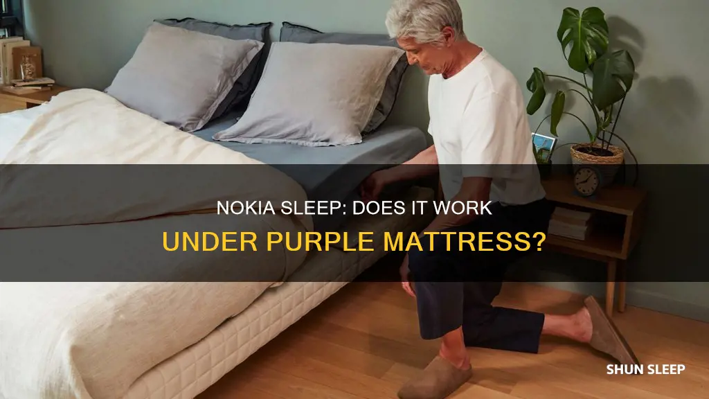 does nokia sleep work under purple mattress