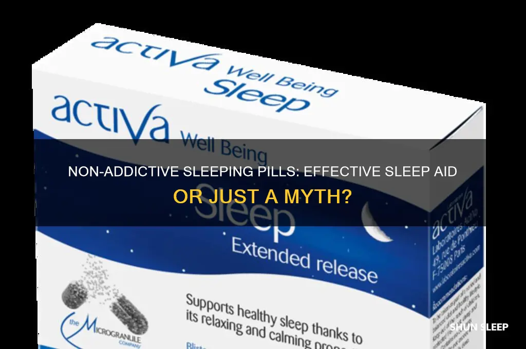 does non-addictive sleeping pills help you sleep