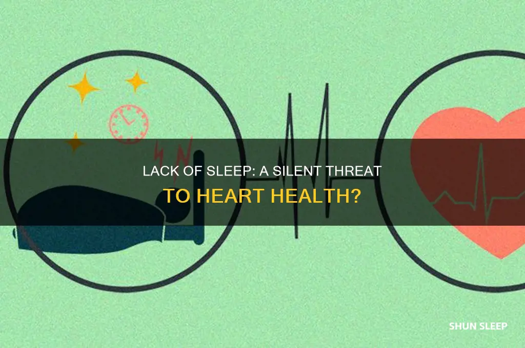 does not getting enough sleep affect your heart