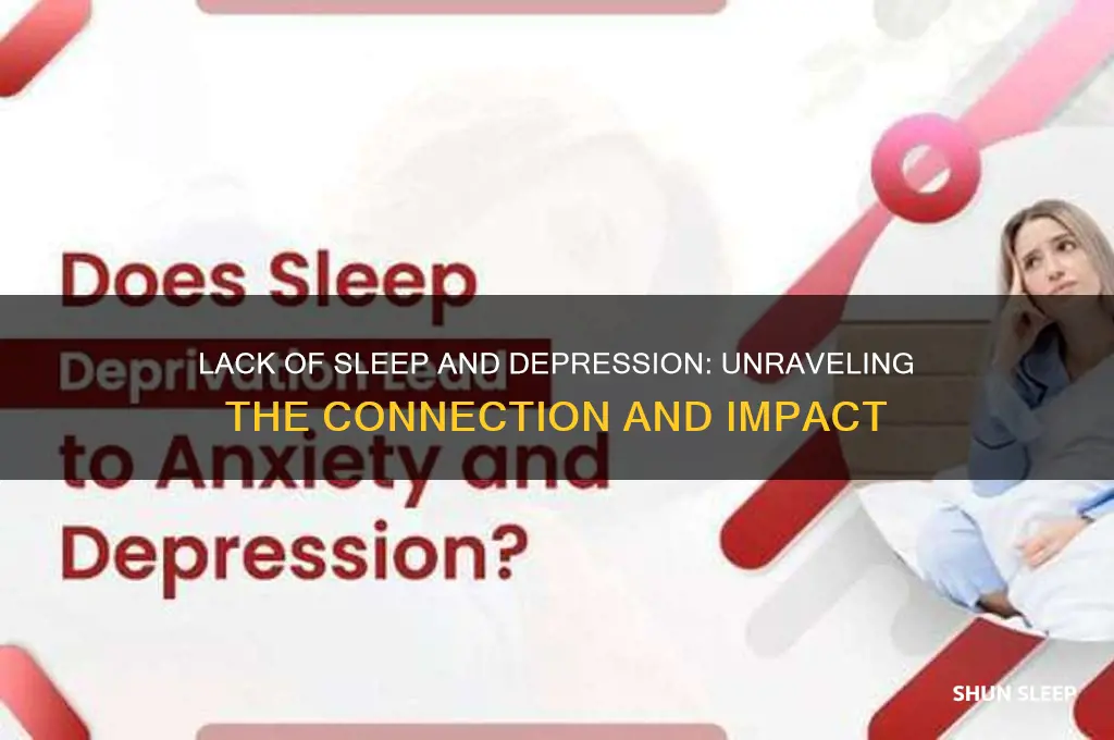 does not getting enough sleep cause depression