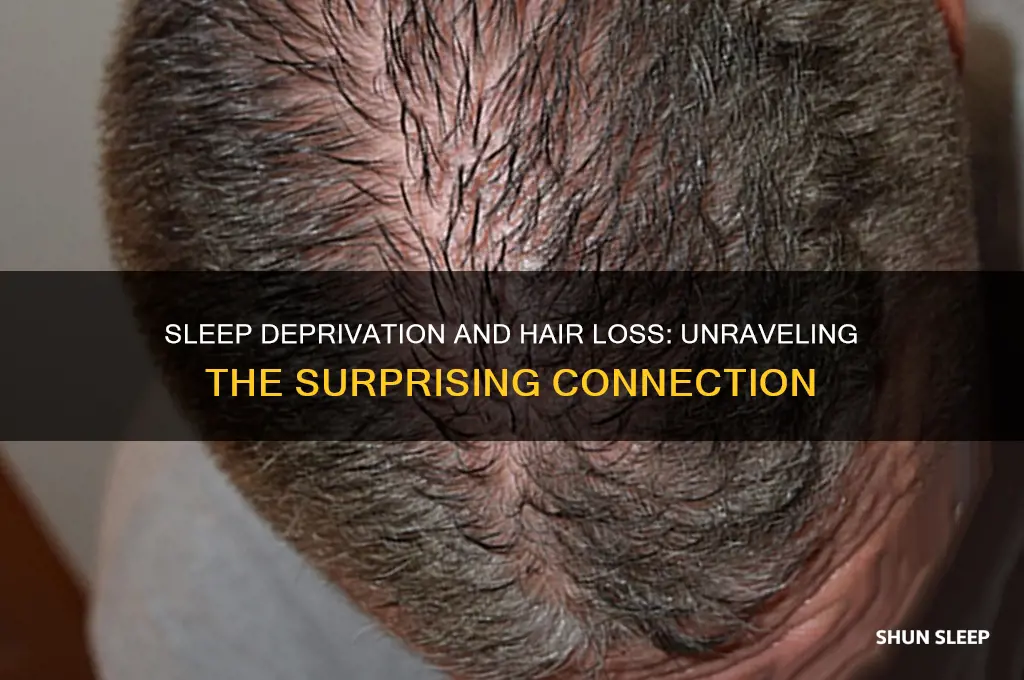 does not getting enough sleep cause hair loss