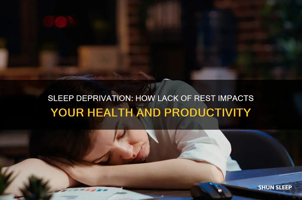 does not getting enough sleep