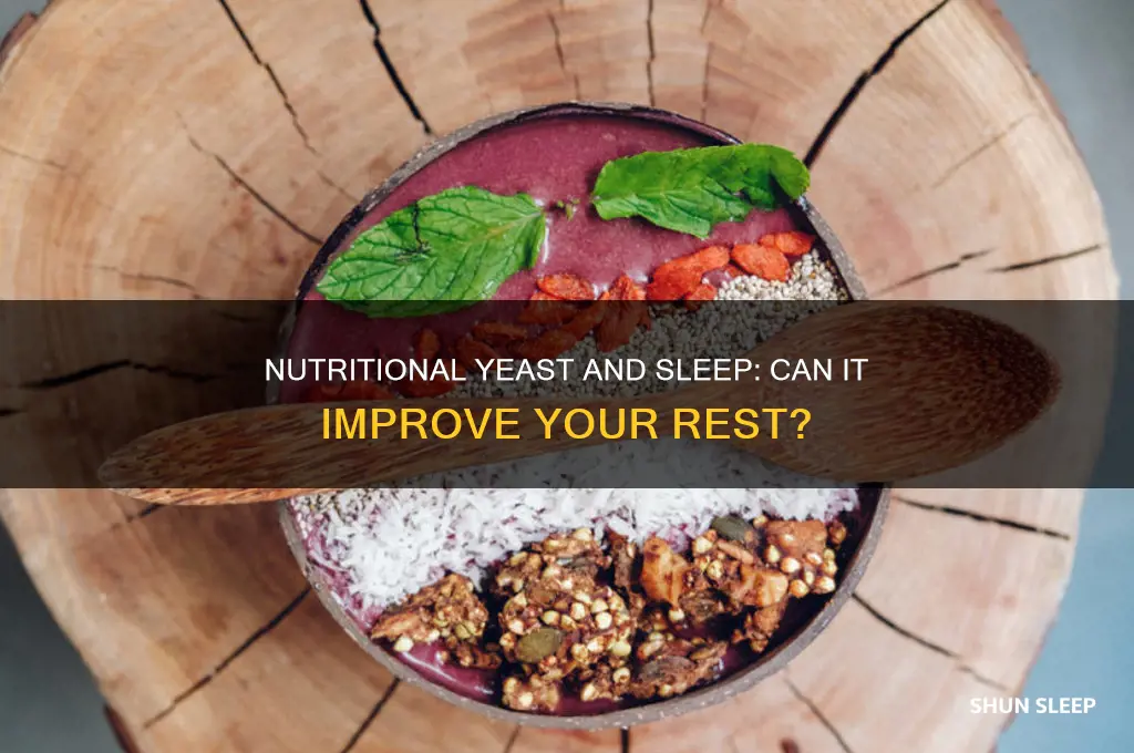 does nutritional yeast help you sleep