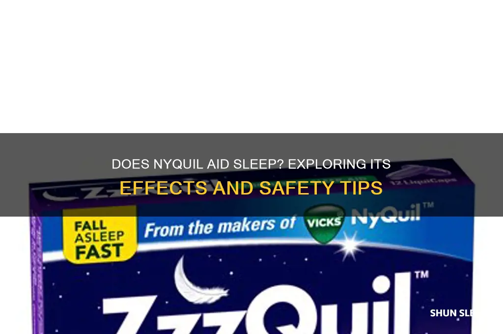 does nyquil help sleep