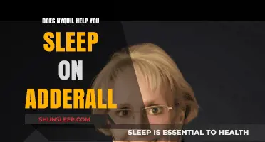 Can Nyquil Counteract Adderall's Sleep Disruption? Exploring the Combination