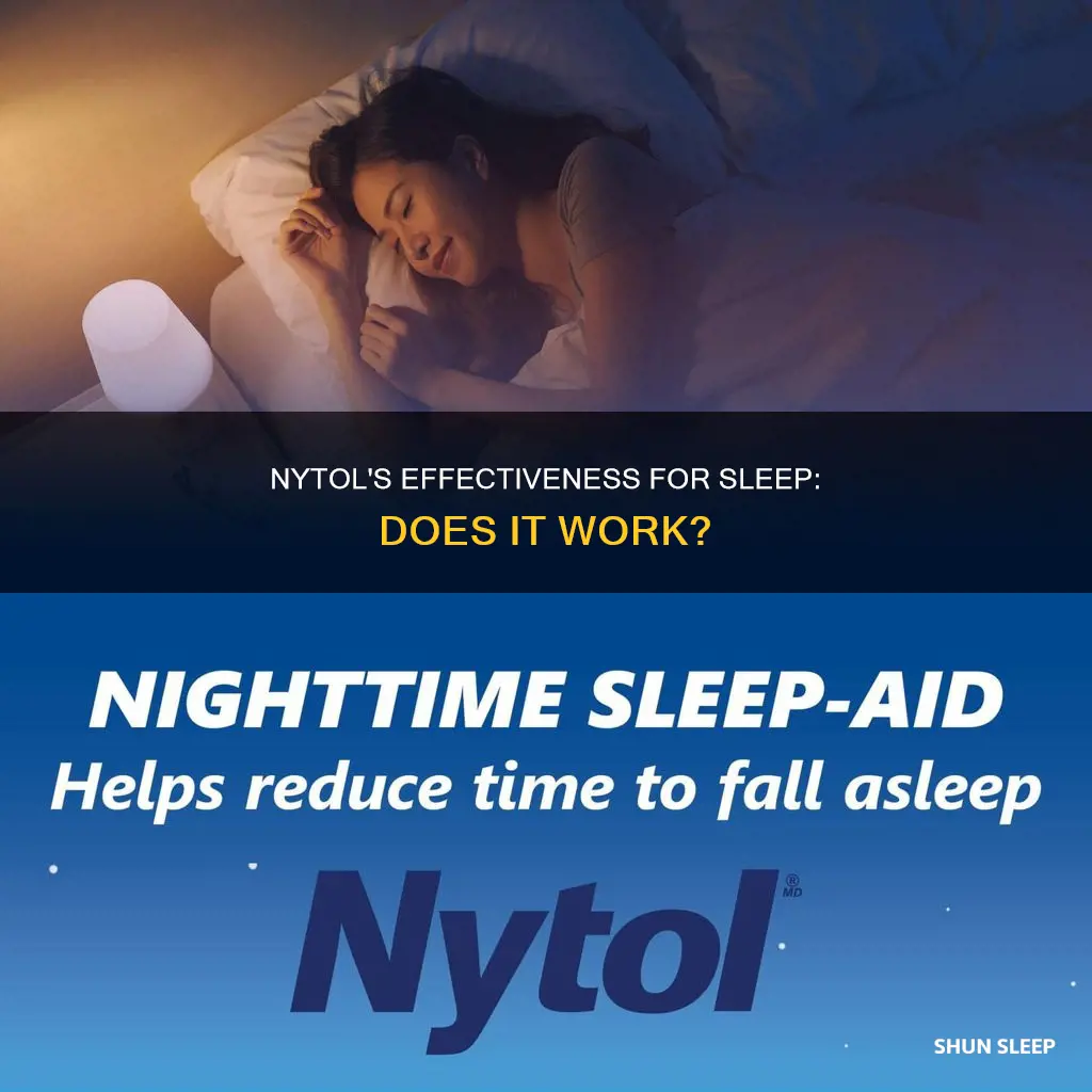 does nytol work for sleep