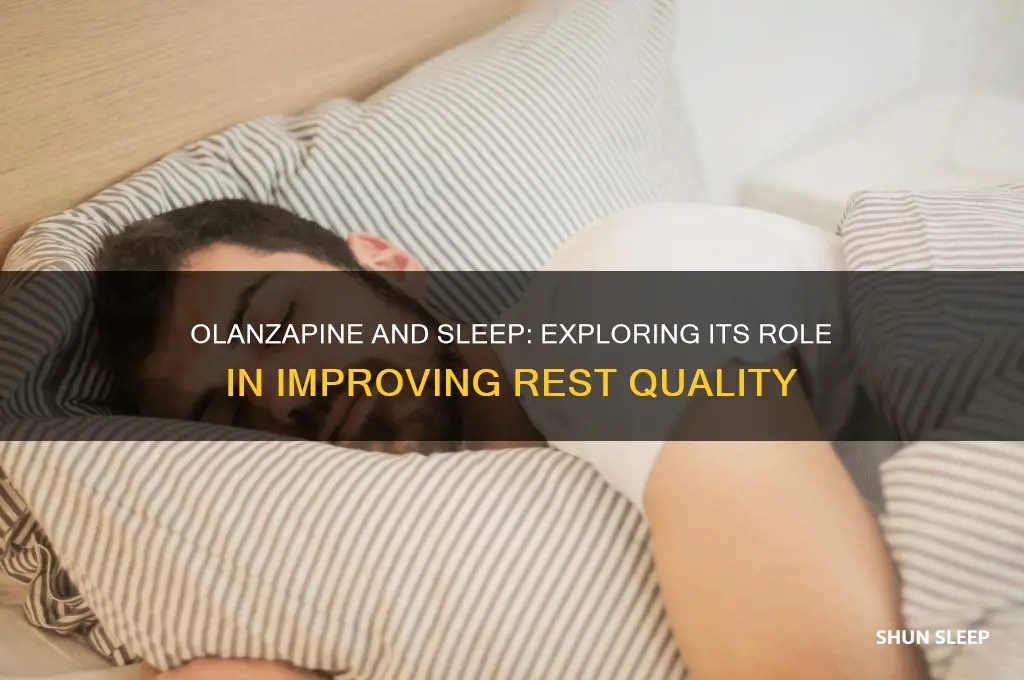 does olanzapine help sleep