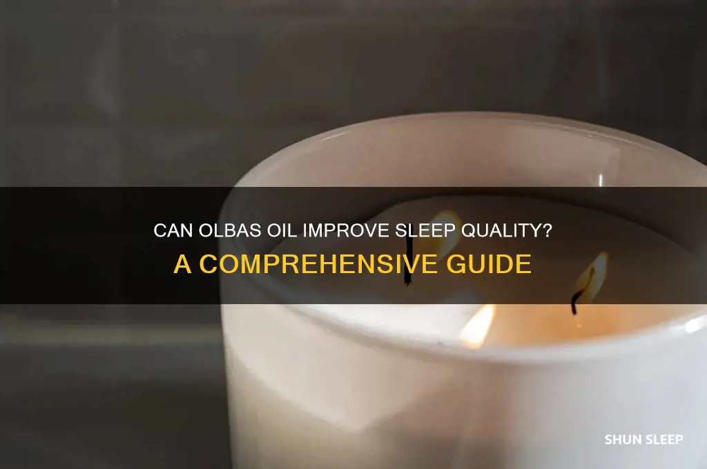 does olbas oil help you sleep