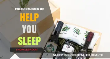 Olive Oil Before Bed: A Natural Sleep Aid or Myth?