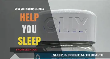 Olly Goodbye Stress: Can It Improve Your Sleep Quality?
