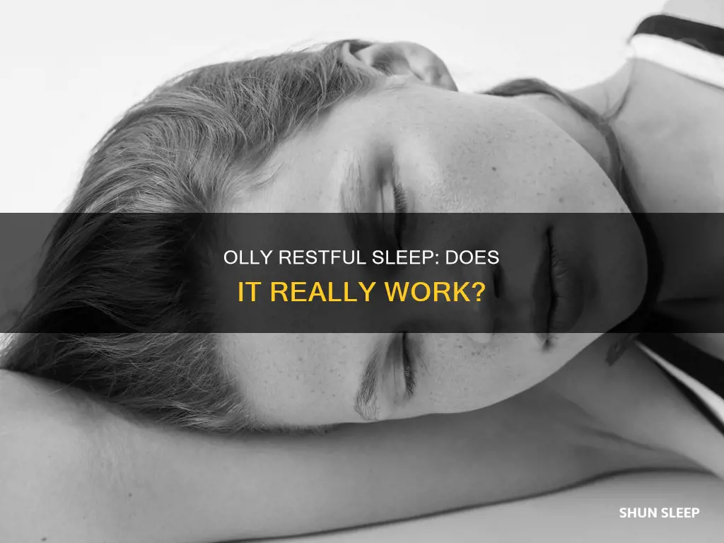 does olly restful sleep work