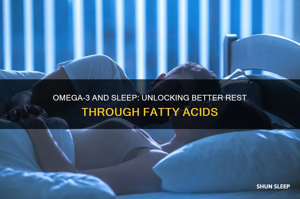 does omega 3 help with sleep