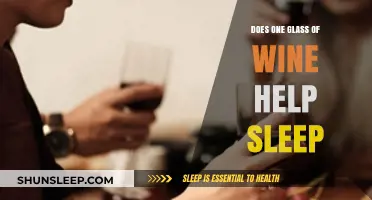 Wine and Sleep: Does One Glass Improve Rest Quality?