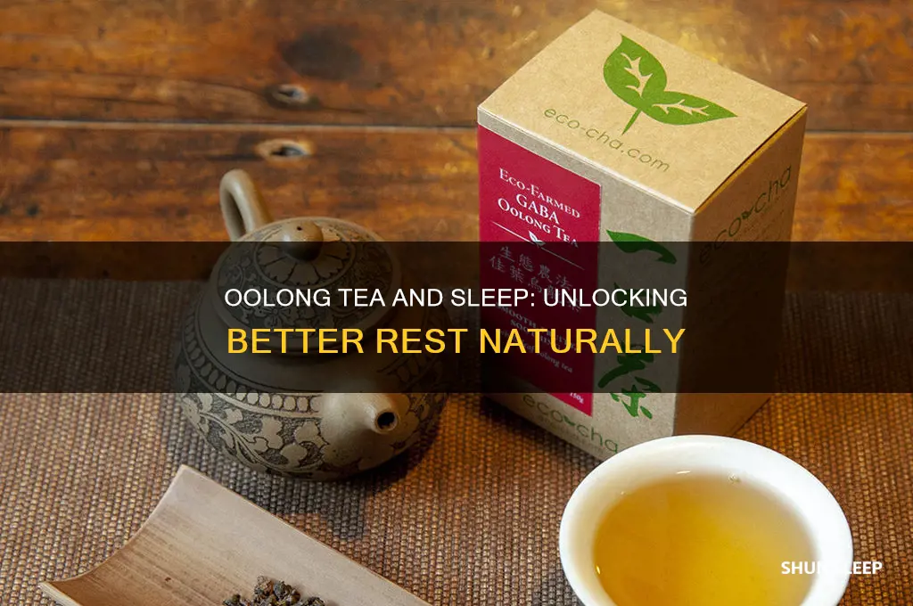 does oolong tea help sleep