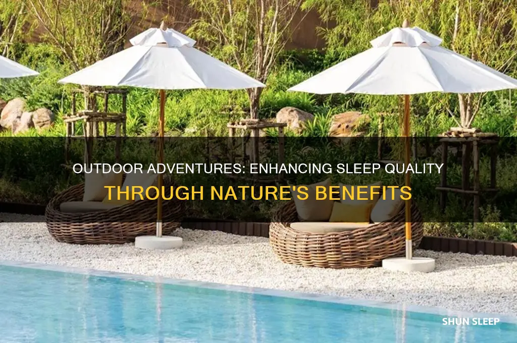 does outdoor activity help sleep