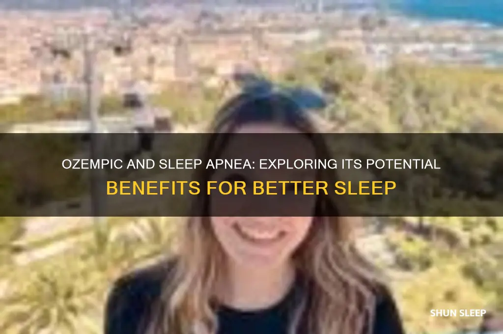 does ozempic help sleep apnea