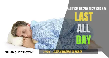 How to Relieve Lasting Pain from Sleeping Wrong