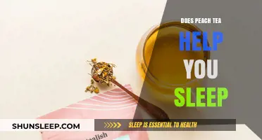 Peach Tea and Sleep: Uncovering the Soothing Benefits for Better Rest