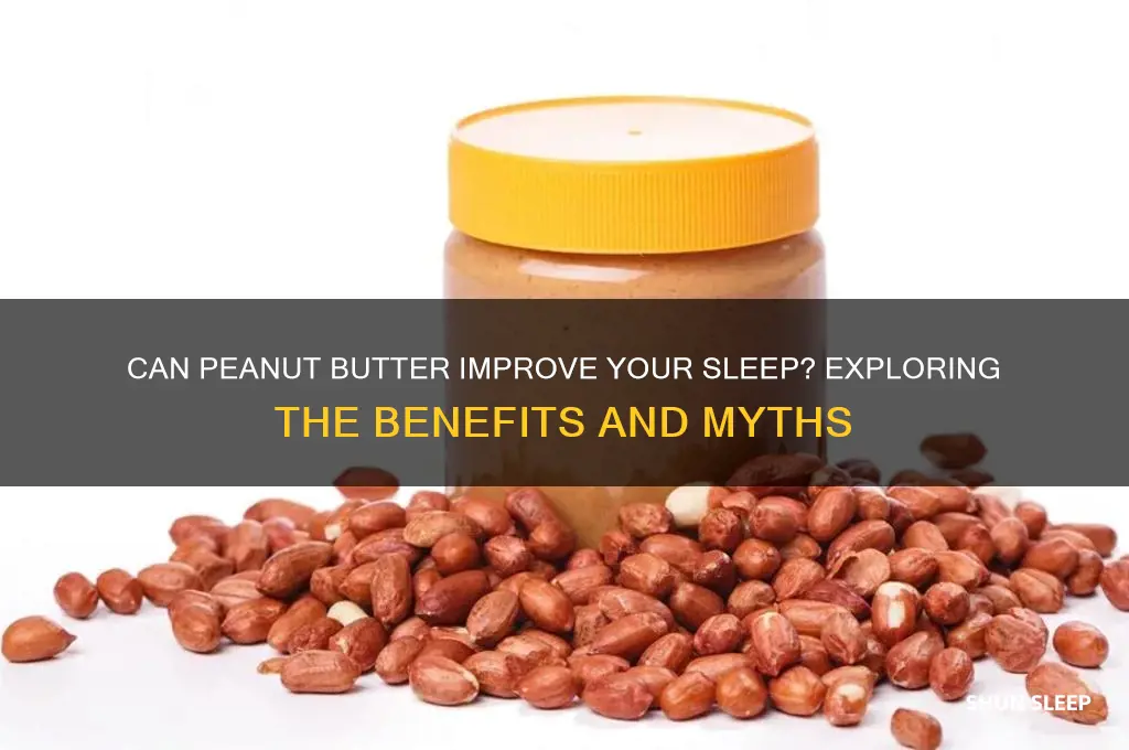 does pealmond butter help u sleep