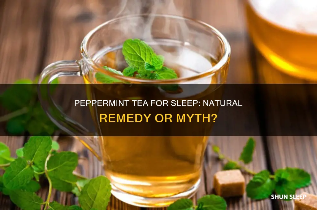 does peppermint herbal tea help you sleep