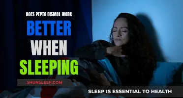 How Pepto-Bismol Works Better While You Sleep