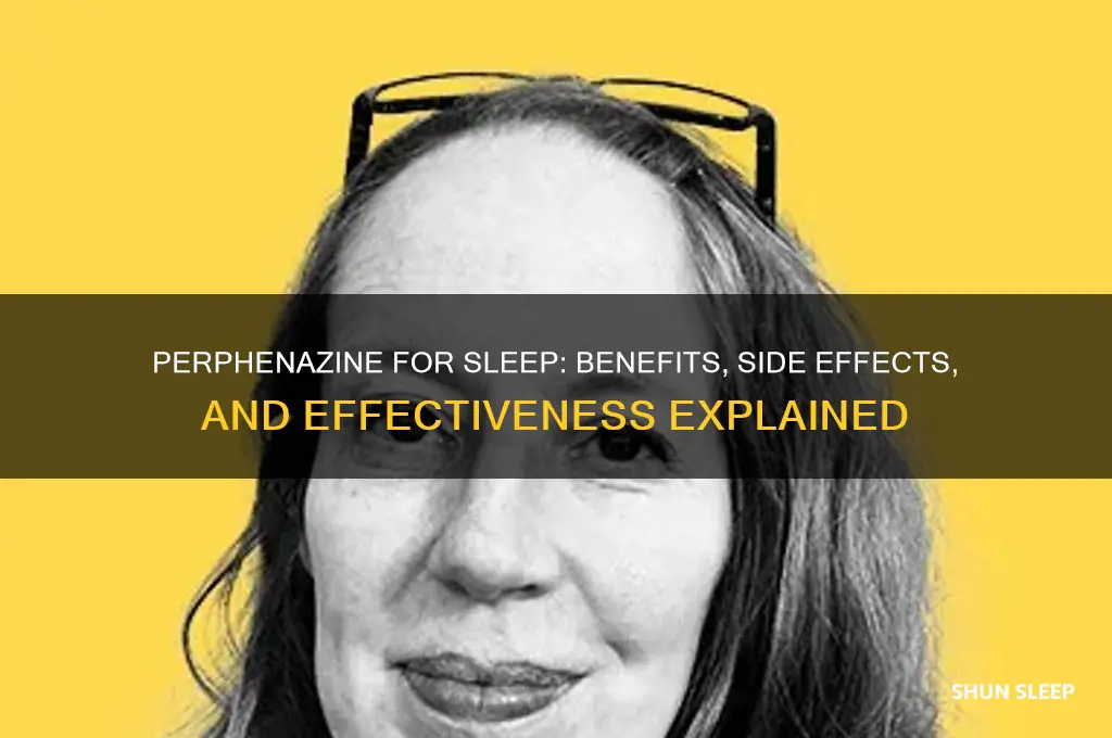 does perphenazine help you sleep