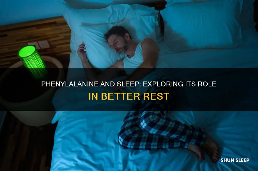 does phenylalanine help you sleep