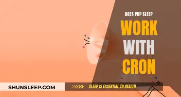 Understanding Cron and PHP Sleep Functions