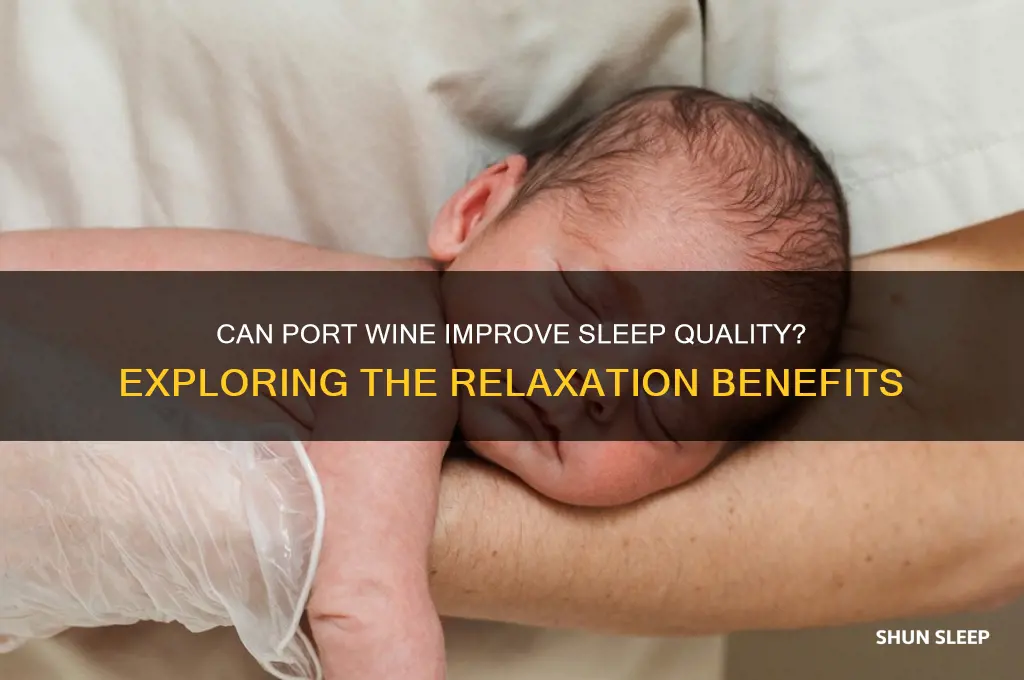 does port wine help you sleep