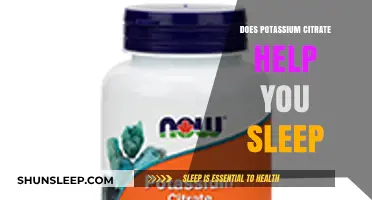 Potassium Citrate and Sleep: Can It Improve Your Rest?