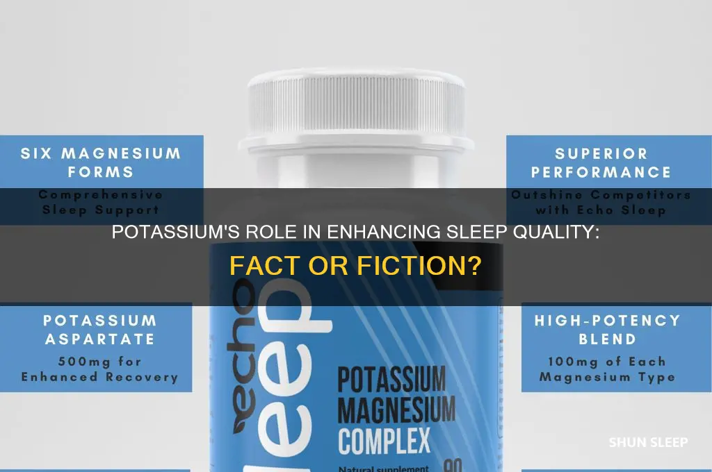 does potassium help with sleep