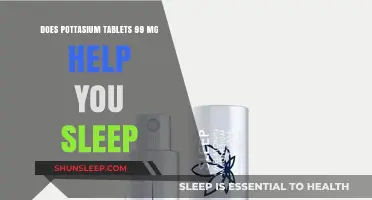 Potassium Tablets 99mg: Can They Enhance Your Sleep Quality?