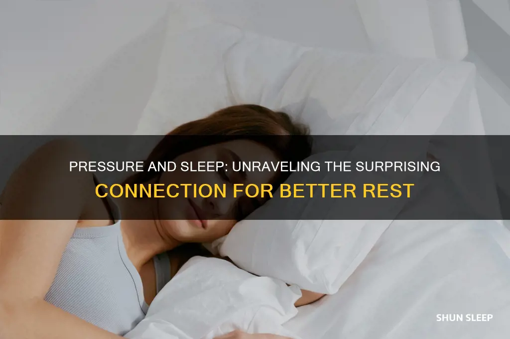 does pressure help you sleep