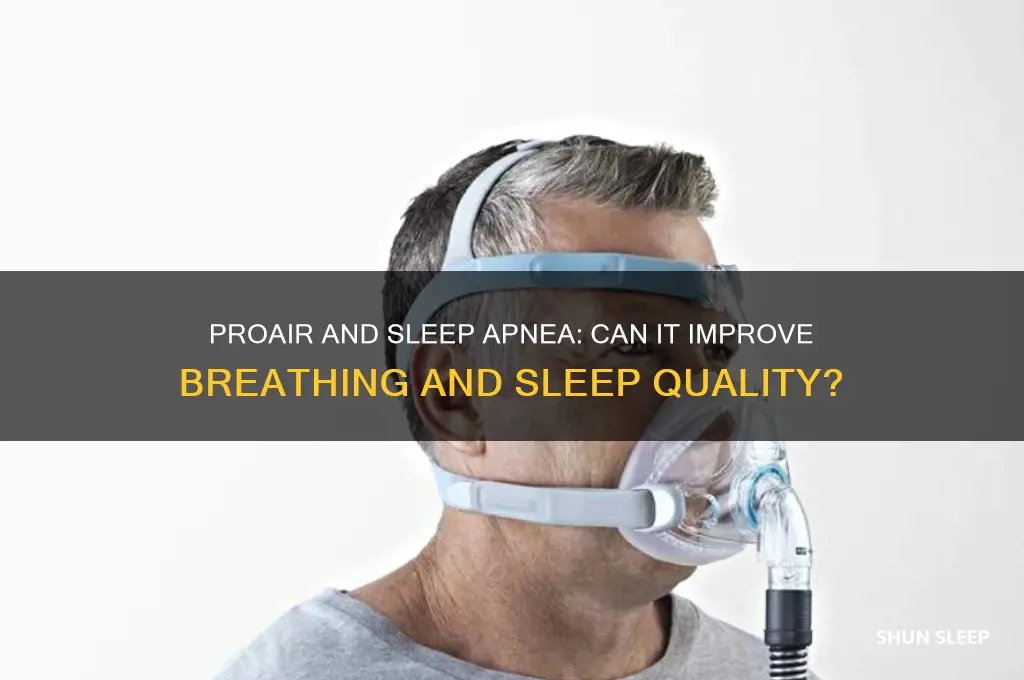does proair help sleep apnea