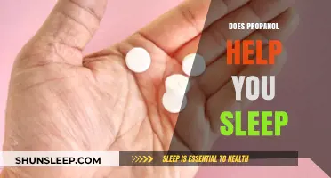 Propranolol and Sleep: Can This Beta-Blocker Improve Your Rest?