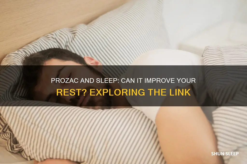 does prozac help u sleep