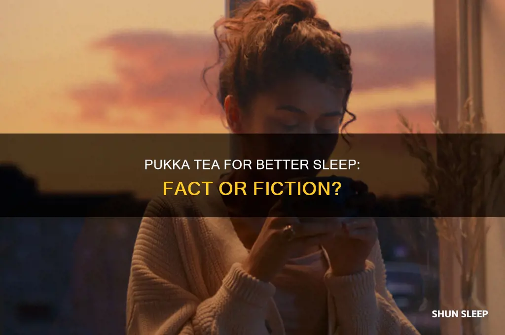 does pukka tea help you sleep