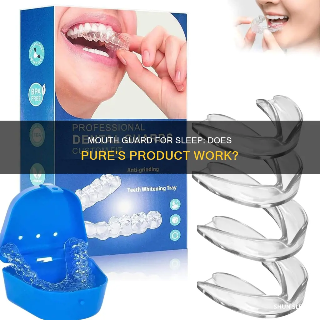 does pure sleep mouth guard work