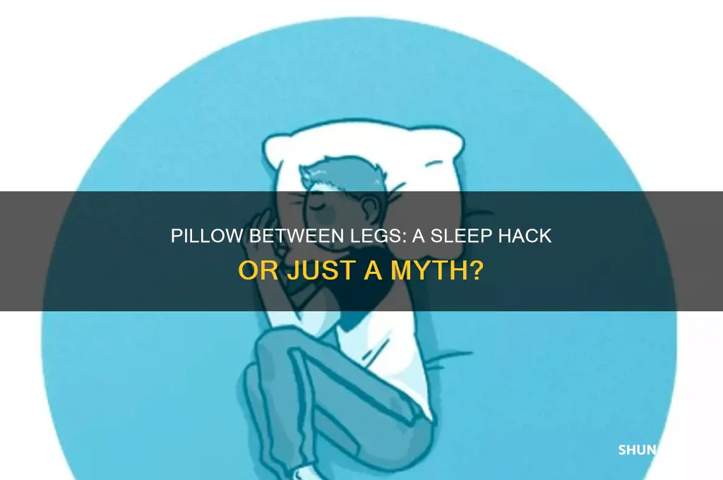 does putting a pillow between your legs help you sleep