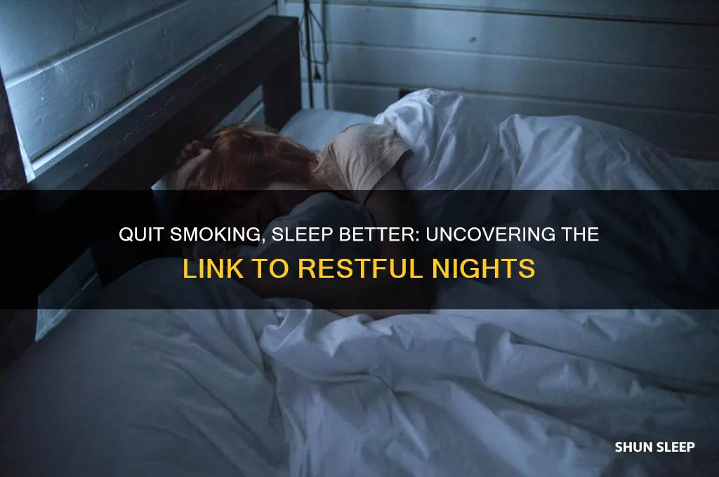 does quit smoking help you sleep better