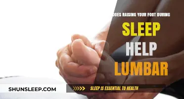Raising Your Foot During Sleep: Lumbar Pain Relief or Myth?
