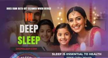 Does RAM Data Persist During Deep Sleep Mode on Devices?