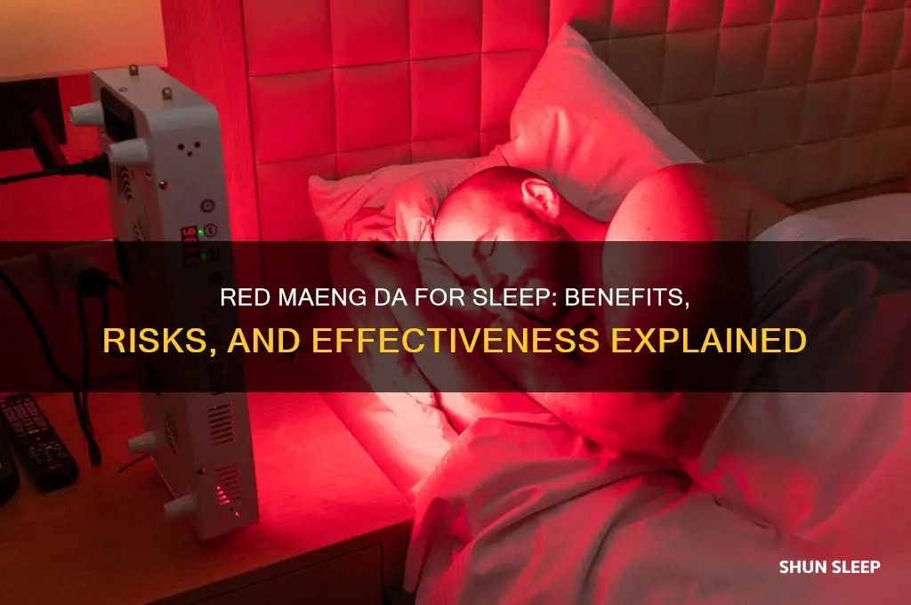 does red maeng da help to sleep