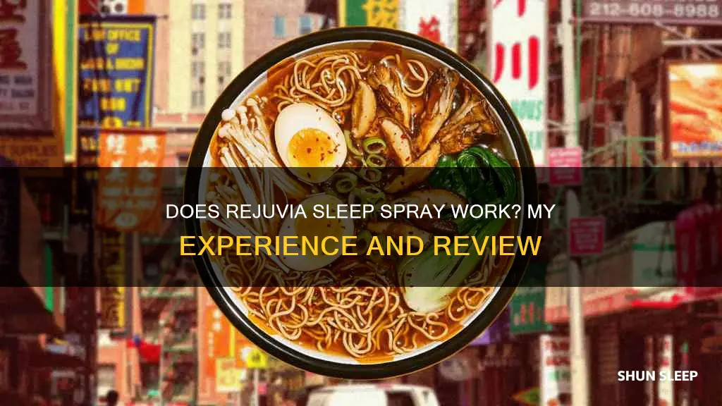 does rejuvia sleep spray work
