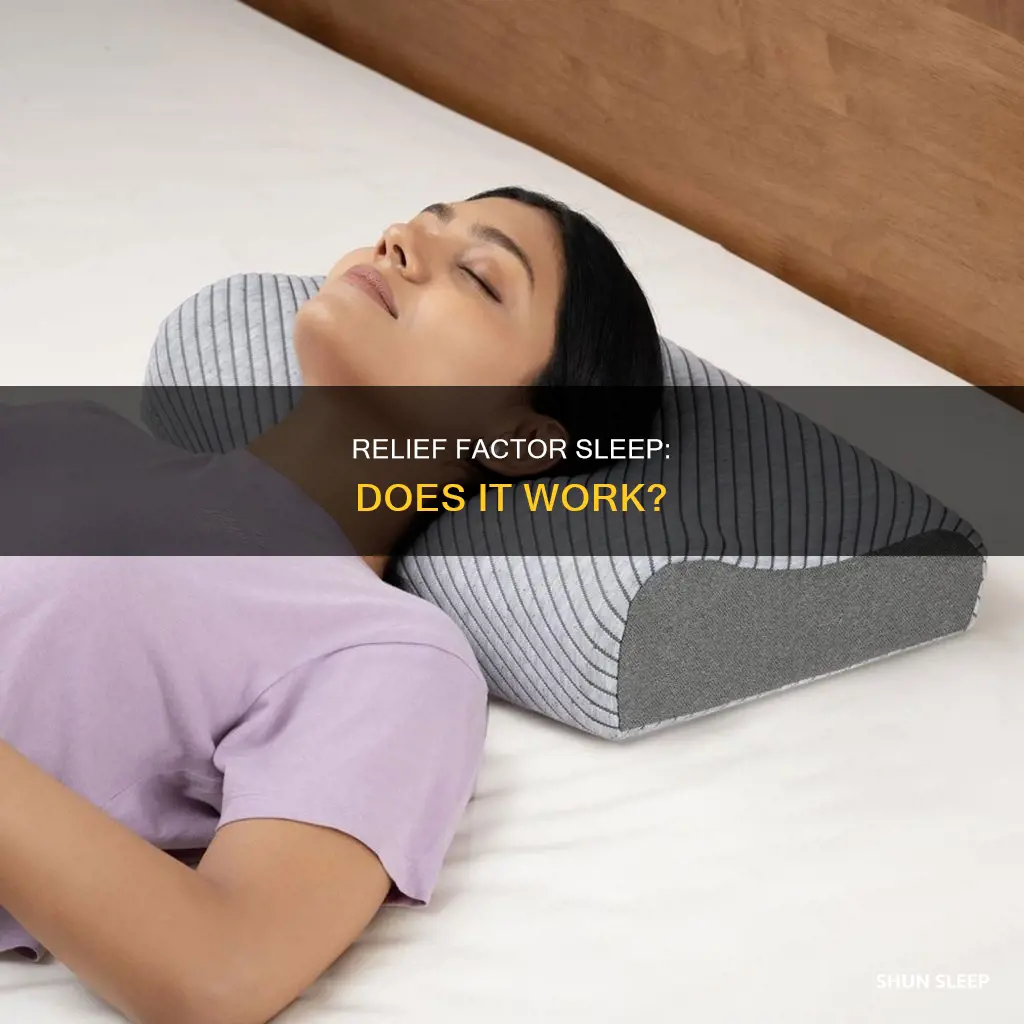 does relief factor sleep work