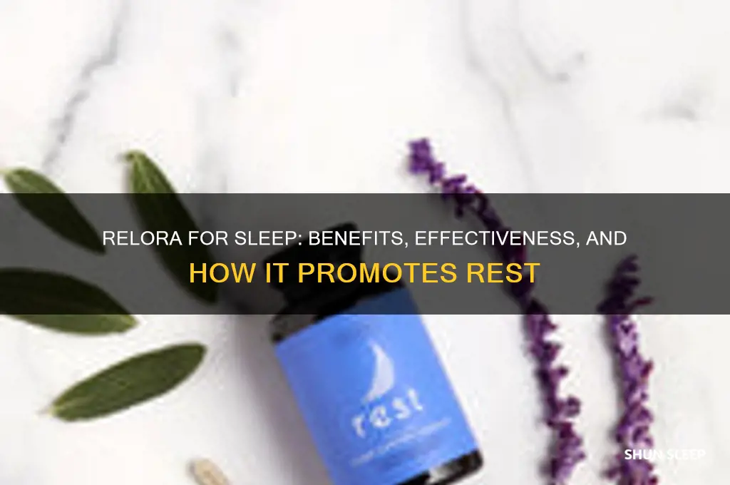 does relora help you sleep