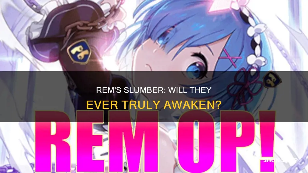 does rem ever wake up