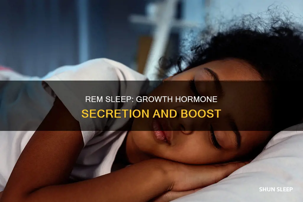 does rem sleep increase growth hormone