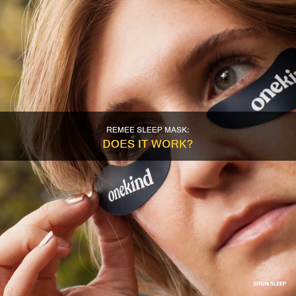 does remee sleep mask work