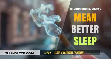 Dream Recall: A Sign of Quality Sleep?